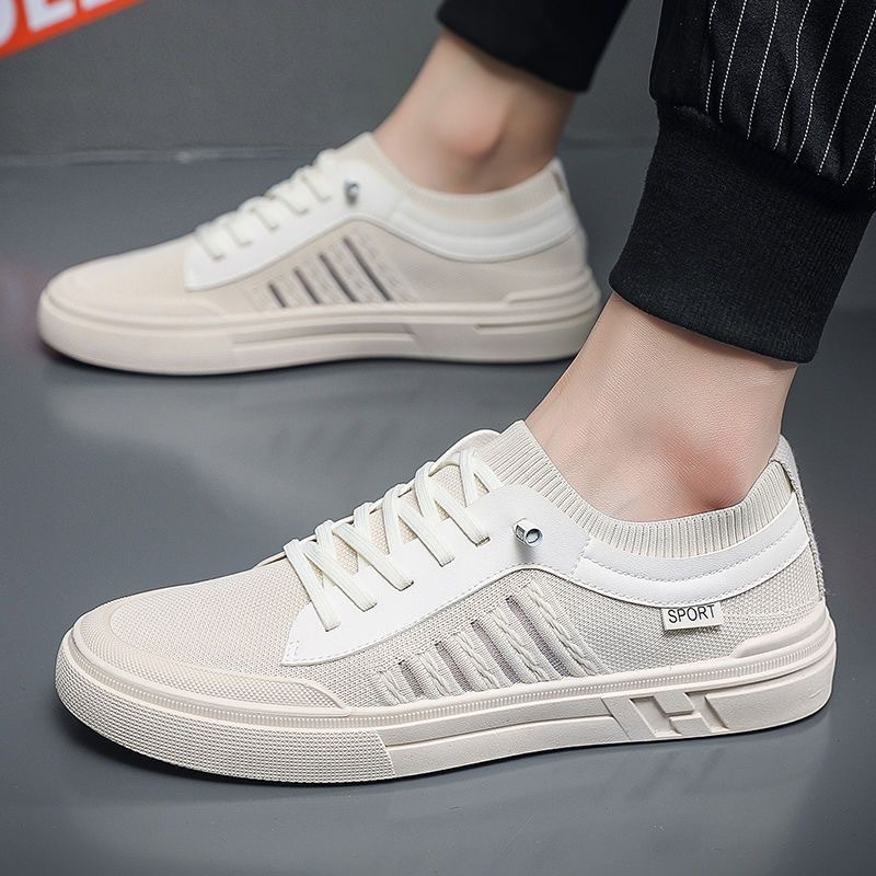 Men's Breathable Lightweight Lace-Up Casual Shoes 5