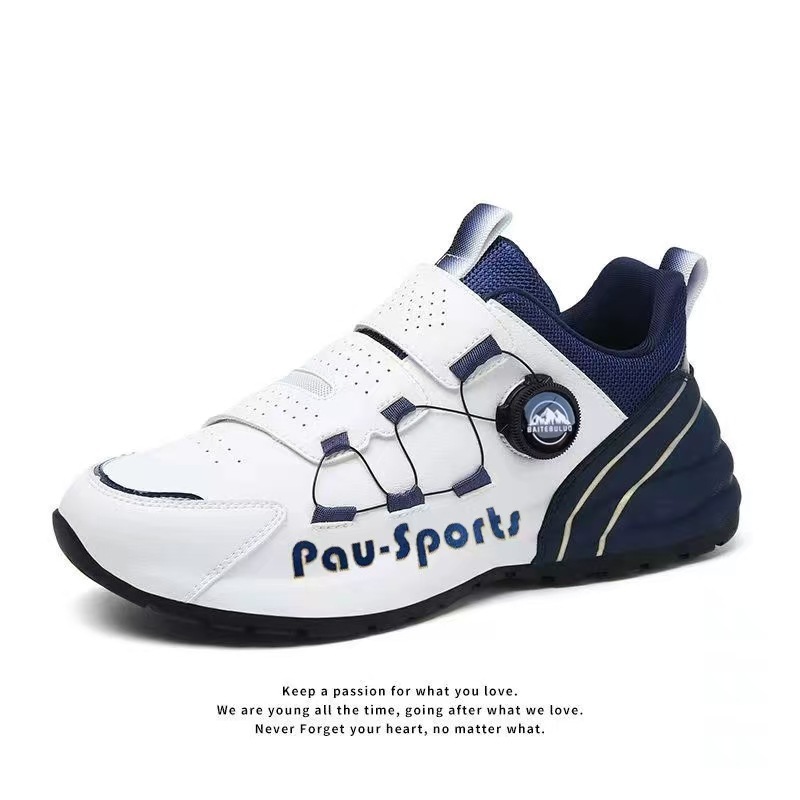 Atmungsaktive gedämpfte Herren-Sportschuhe mit Drehverschluss detail 6