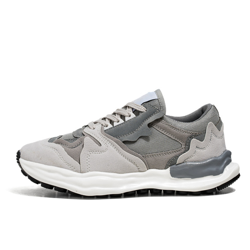 Chaussures casual pour homme respirantes à lacets style color-block 6
