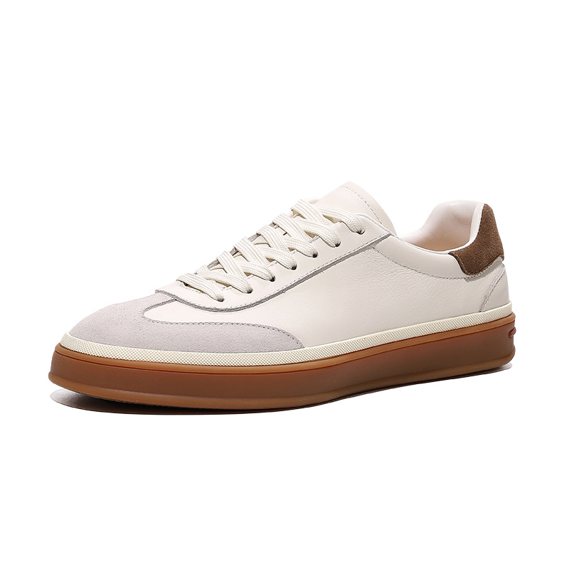 Men's Vintage Leather Lace-Up Casual Shoes 6