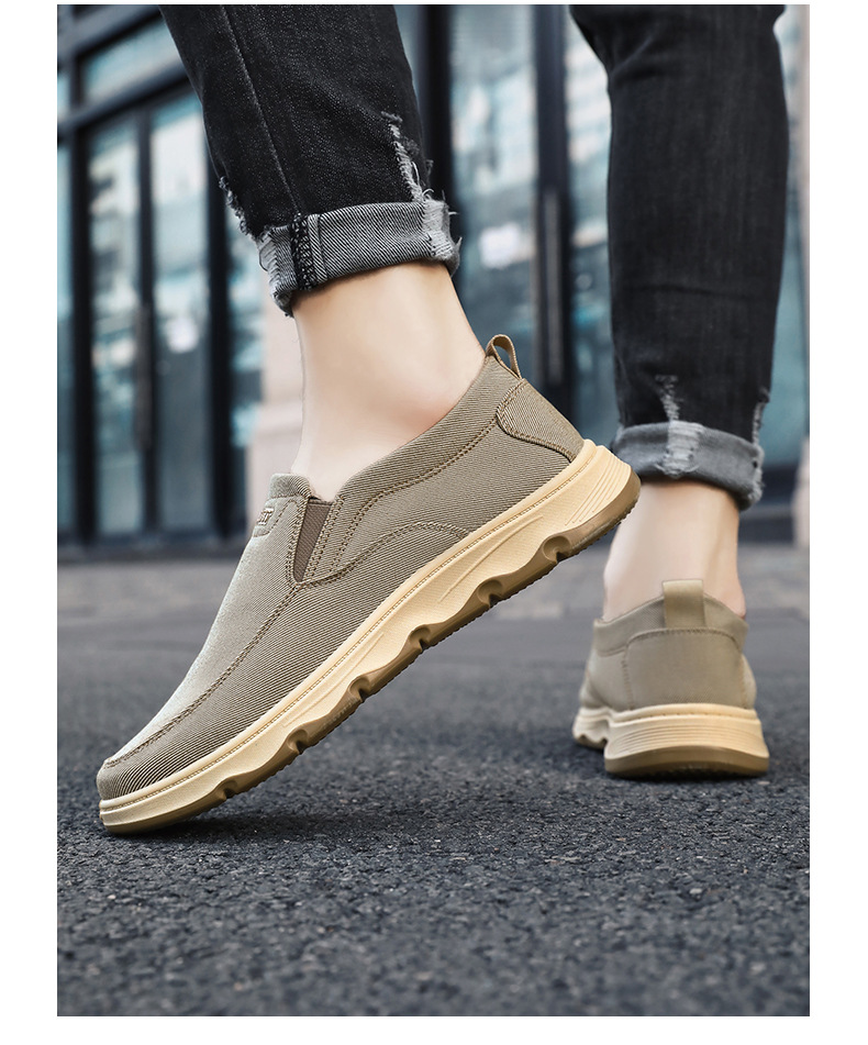 Scarpe casual slip-on traspiranti e leggere da uomo detail 4