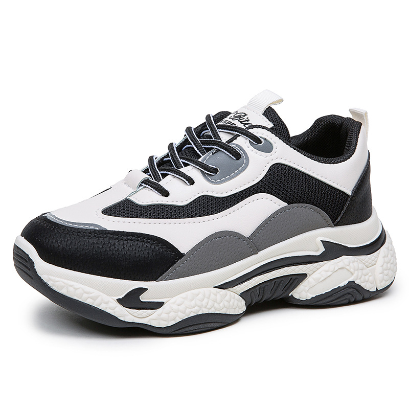 Women's Breathable Colorblock Platform Casual Sneakers 6