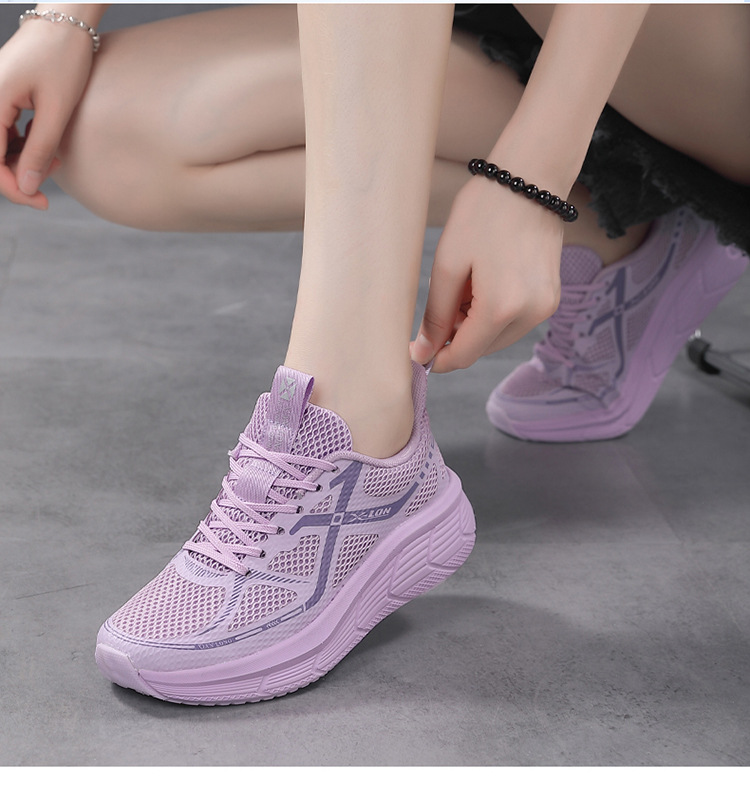 Ademende hardloopschoenen met demping voor dames detail 7