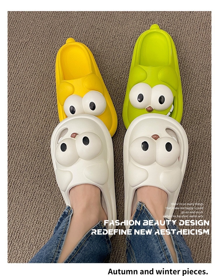 Unisex Weiche Cartoon-Hausschuhe & Badeschlappen detail 1