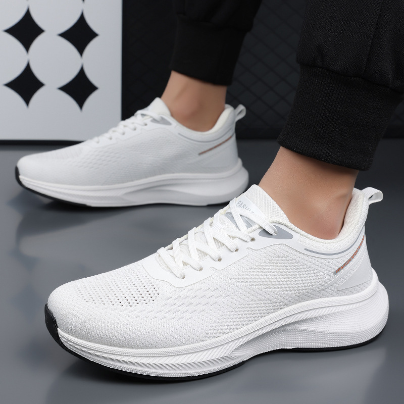 Lichte en ademende mesh hardloopschoenen voor heren 5