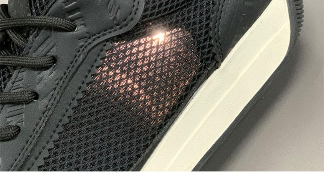 Atmungsaktive Herren-Freizeitschuhe aus Mesh mit Schnürung & Plateau detail 1
