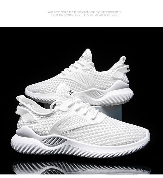 Men's Breathable Mesh Lightweight Running Shoes detail 1