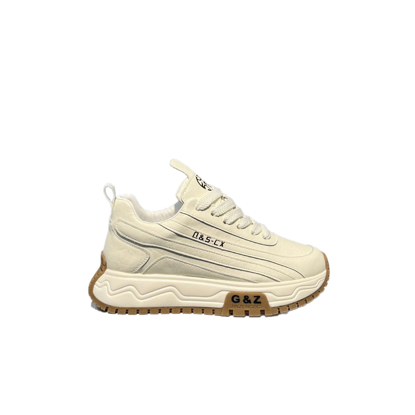 Women's Platform Cushioned Lace-Up Casual Shoes 5