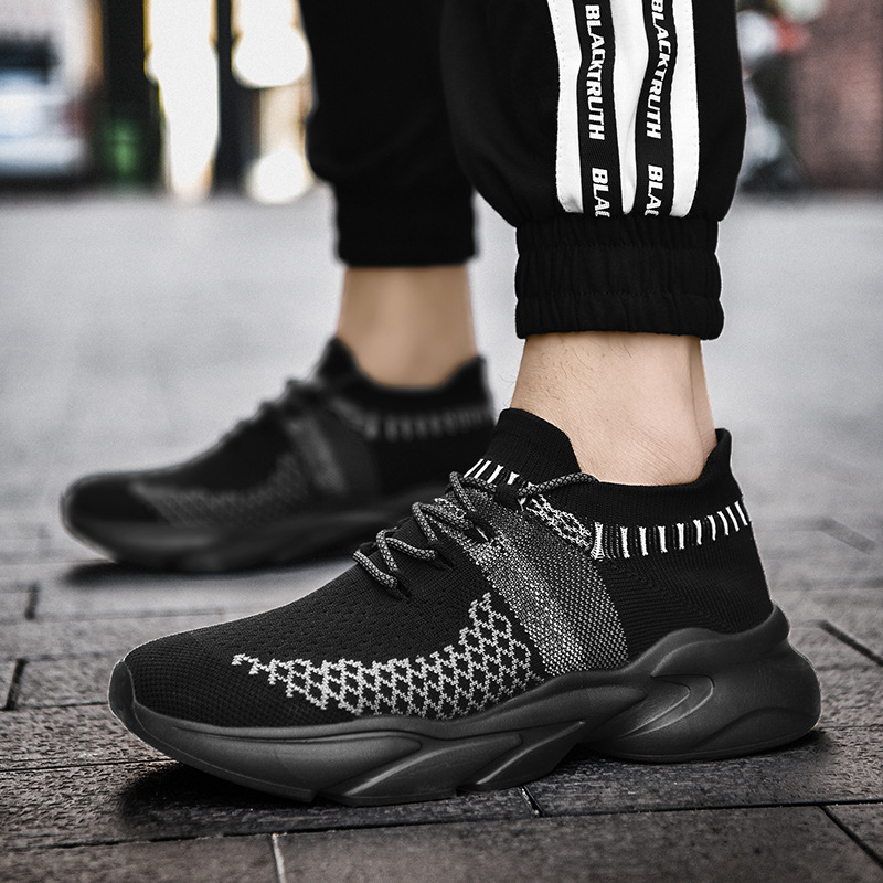 Scarpe da corsa da uomo leggere e traspiranti in mesh 3