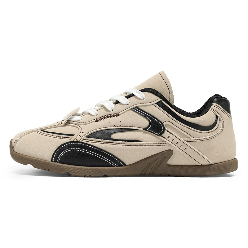 Zapatos casuales de hombre con cordones, transpirables y colorblock 6