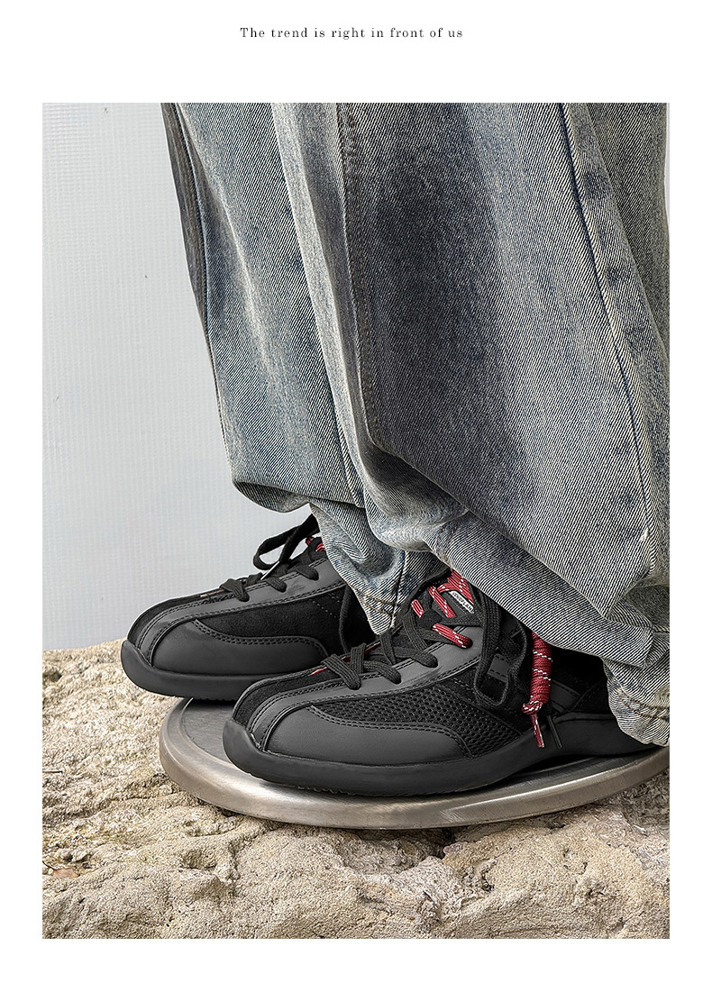 Atmungsaktive Freizeitschuhe für Herren mit Schnürung & Colorblocking detail 10