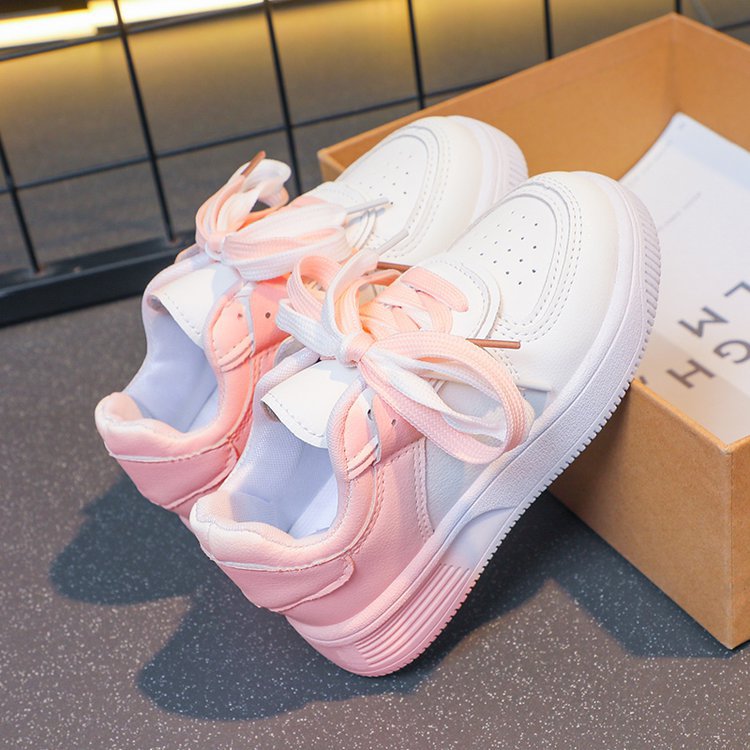 Sneakers casual donna stringate con plateau e motivo colorblock 4