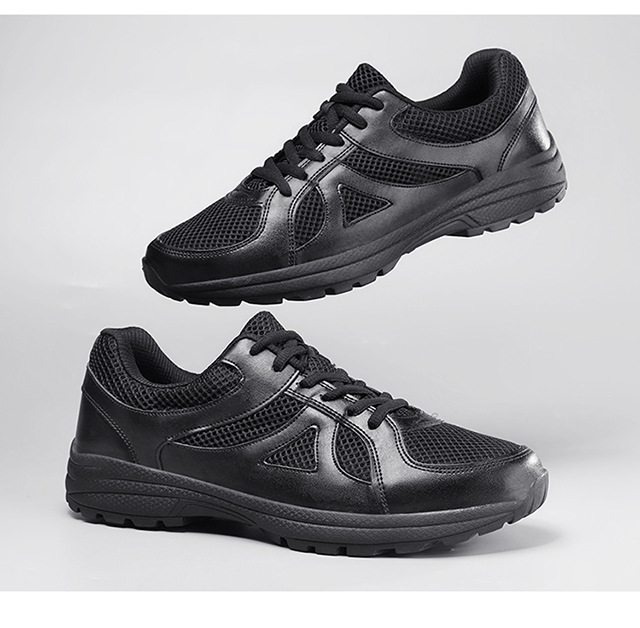 Atmungsaktive, rutschfeste Herren-Sportschuhe zum Schnüren detail 11