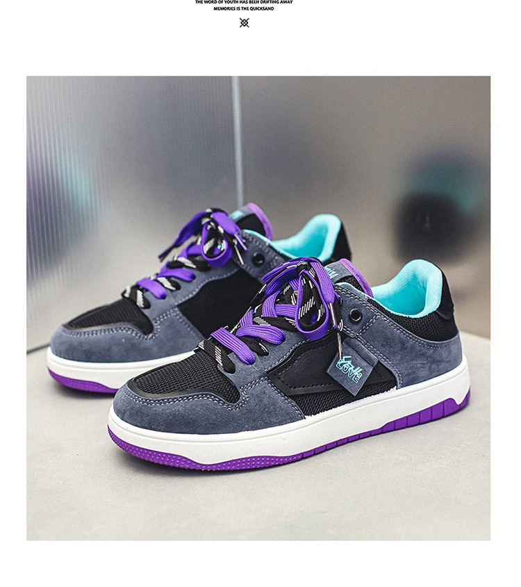 Chaussures de skate à lacets respirantes en mesh pour homme detail 10
