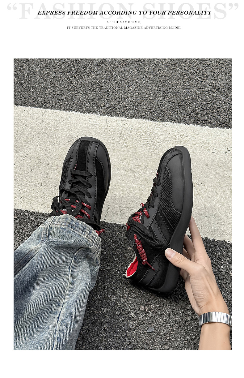 Atmungsaktive Freizeitschuhe für Herren mit Schnürung & Colorblocking detail 20