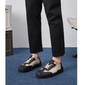 Men's Soft Leather Lace-Up Casual Shoes 5