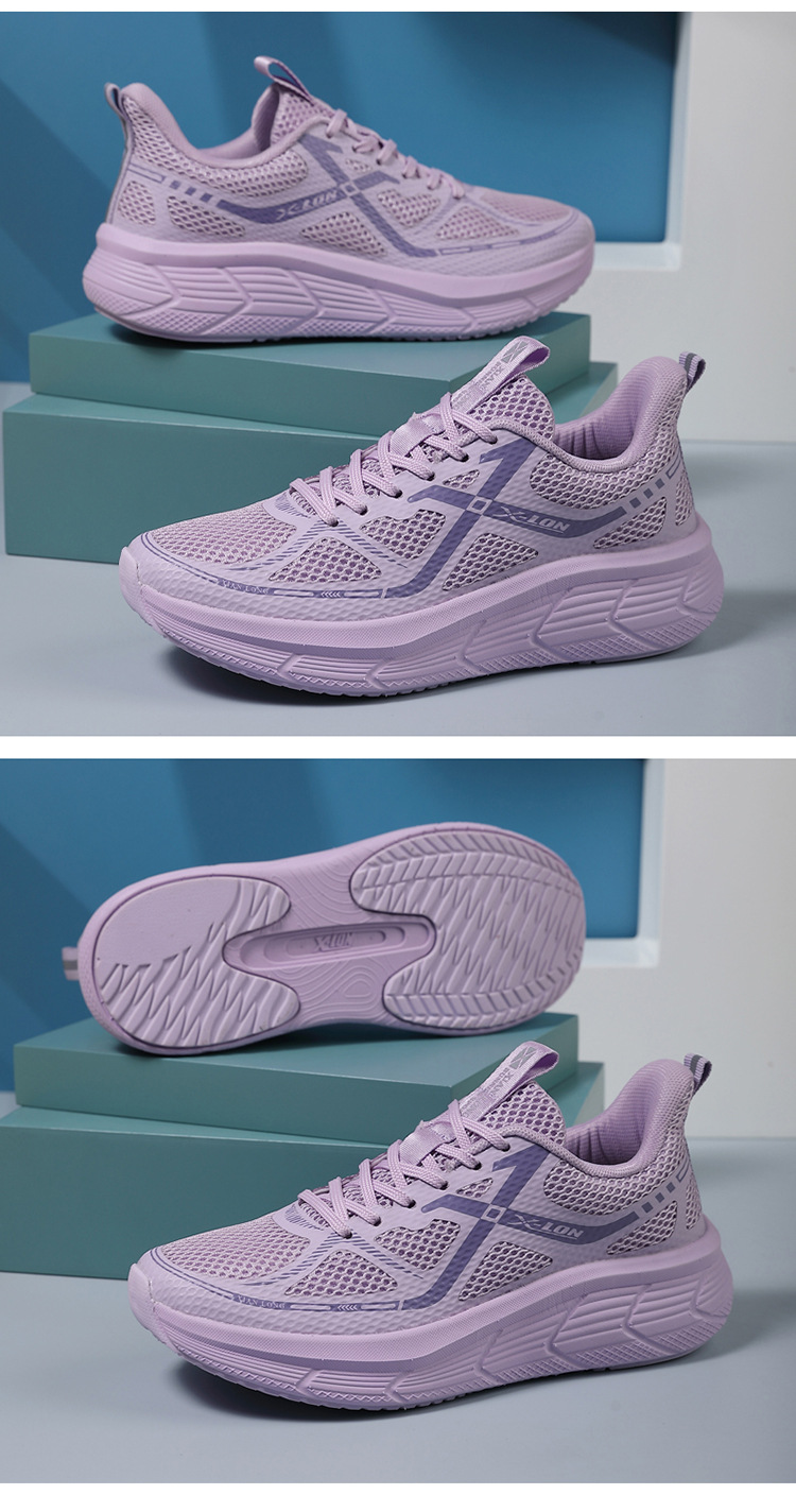 Ademende hardloopschoenen met demping voor dames detail 9